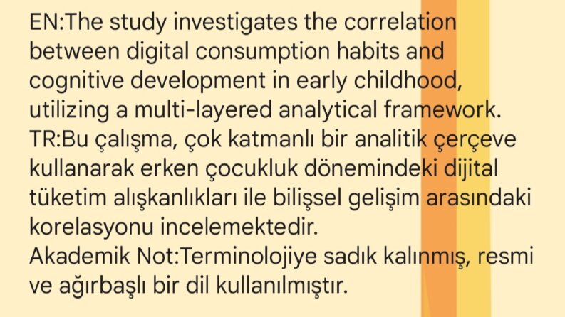 Akademik Terminoloji ve Teknik Metin Çevirisi