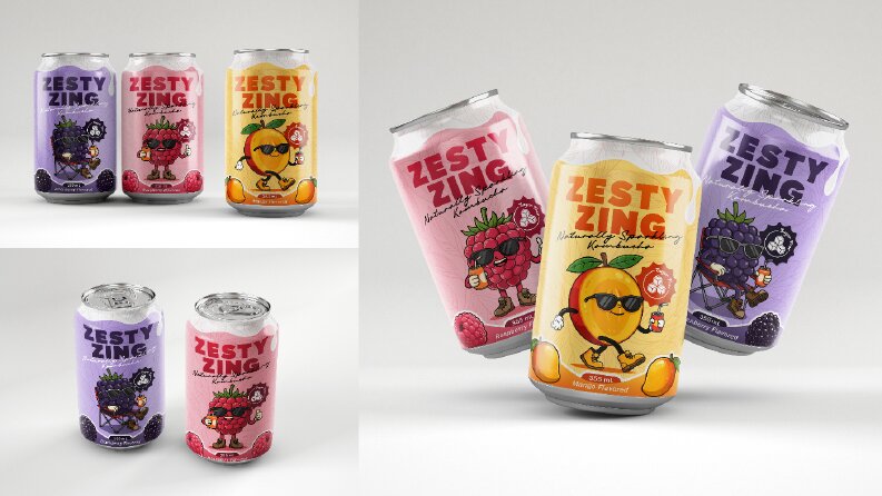 Zesty Zing – Kombucha