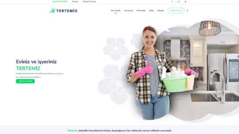 Temizlik şirketleri Webde 