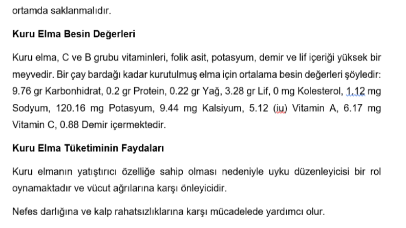 Gıda Sektörü e-Ticaret Sitesi İçin Seo Uyumlu Ürün İçeriği  