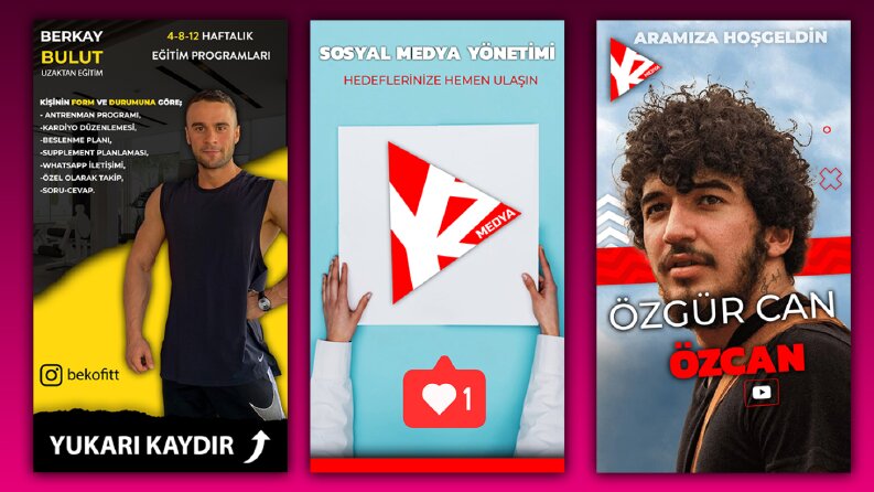 INSTAGRAM POST STORY TASARIM KONSEPTİ