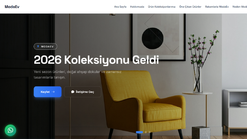 Profesyonel Web Siteleri, Saniyeler İçinde