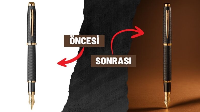 E-ticaret Ürün Fotoğrafı Before / After Örneği