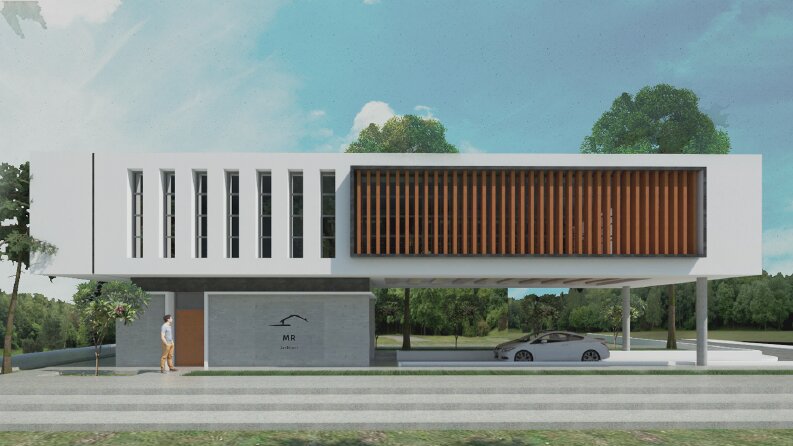 Diş Mekan Render