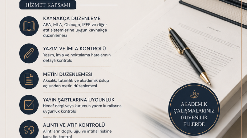 Akademik Metin Düzenleme