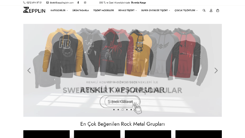 Shopify E-ticaret
