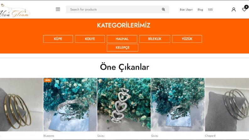 eticaret takı web sitesi