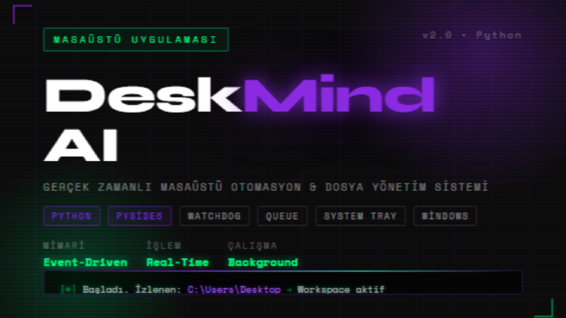 DeskMind AI – Akıllı Dosya Otomasyon Motoru