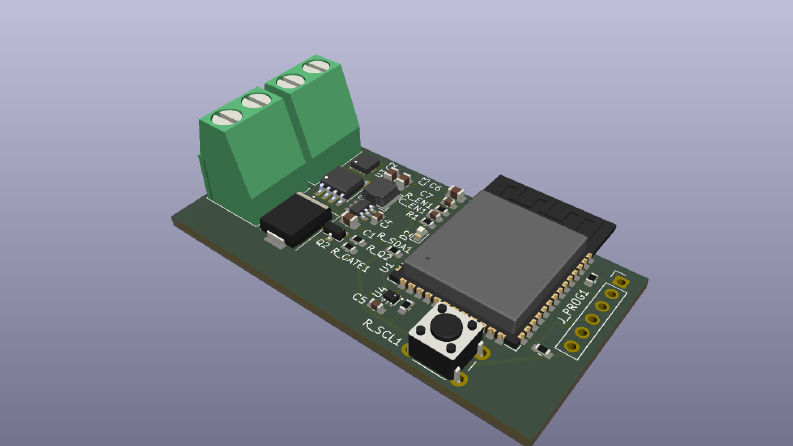ESP32-S3 Sıcaklık Kontrollü Fan Kartı | PCB Tasarımı