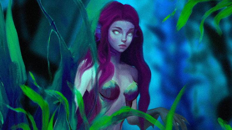 Mermaid's Dream Illustration