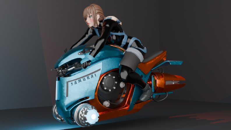 Motorcycle Girl