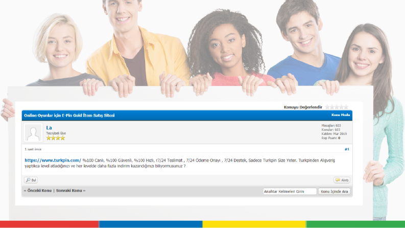 forum tanıtım backlink