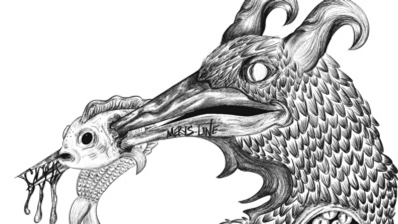 Sürrealist Dark Art: Mitolojik Yaratık Konsept İllüstrasyonu
