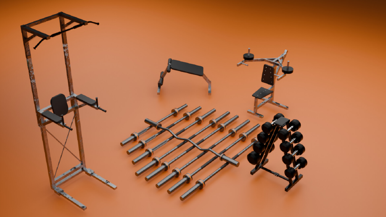 GYM PACK - II | High-Quality Gym Equipment Pack