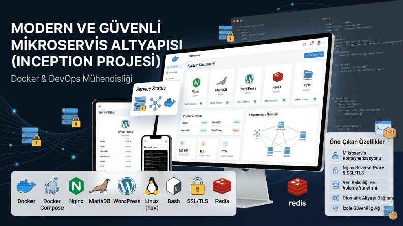 Docker Tabanlı İzole Mikroservis & Güvenli Sunucu Altyapı Kurulumu
