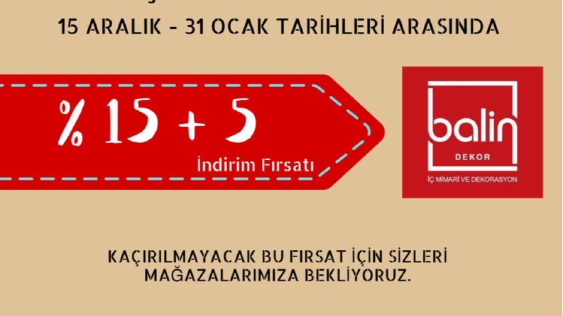 İç Mimari ve Dekorasyon Şirketi için Reklam Tasarımı