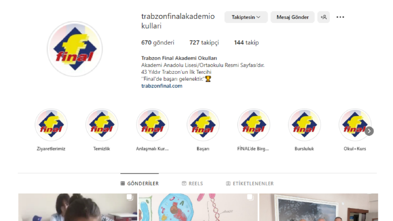 Trabzon Final Akademi Okulları