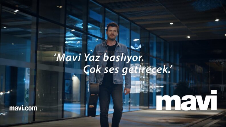 Mavi markası için yaptığım, yayınlanan işim