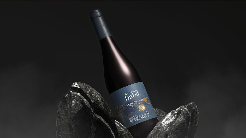 Babil Dry Red Wine - Packaging Design
