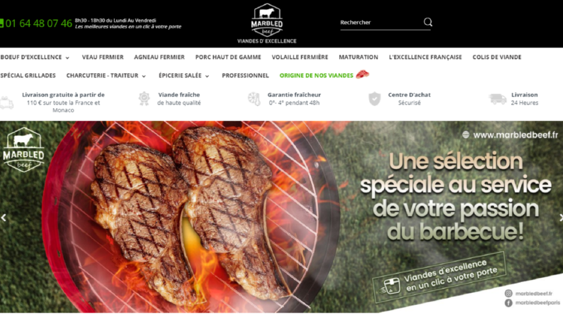 Shopify - marbledbeef.fr