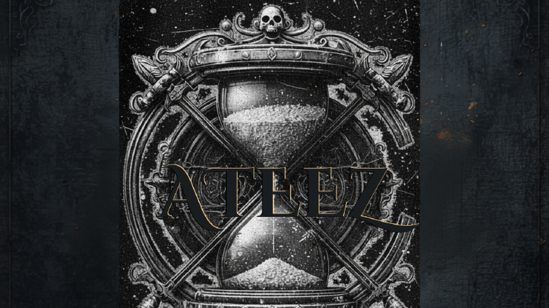 ATEEZ FanART "Rock Will Never Die"–Konsept Logo Çalışması