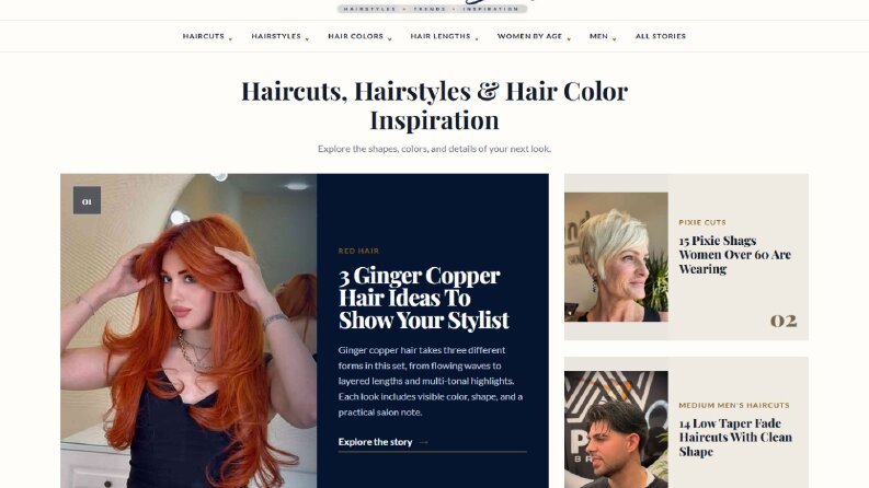 HairTrendScout – Dijital Magazin ve İçerik Yönetimi
