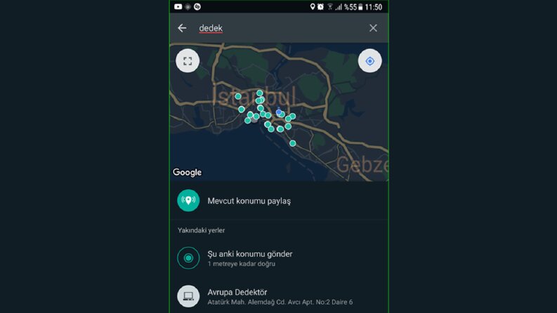  Whatsapp Konum Ekleme - Avrupa Dedektör