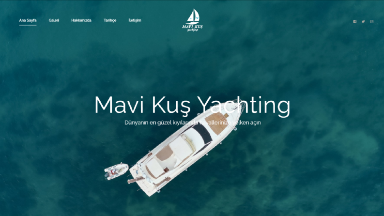 Mavi Kuş Yachting Site