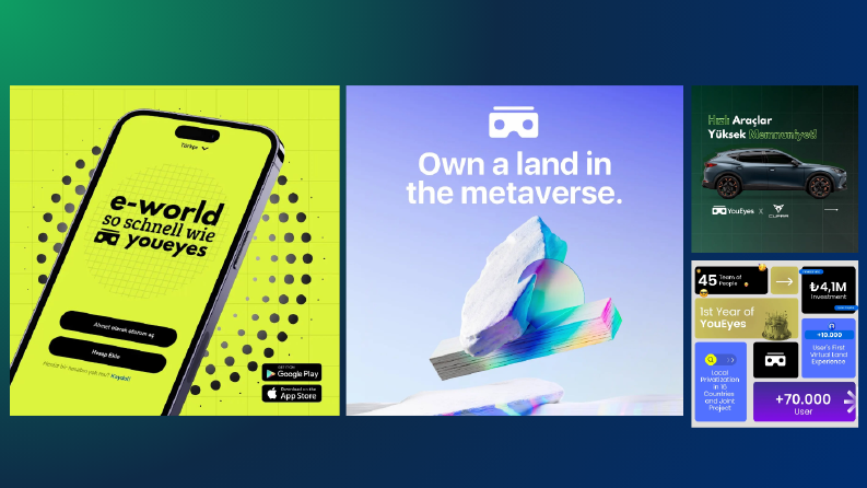 YouEyes Metaverse için Hazırladığım Tasarımlarım