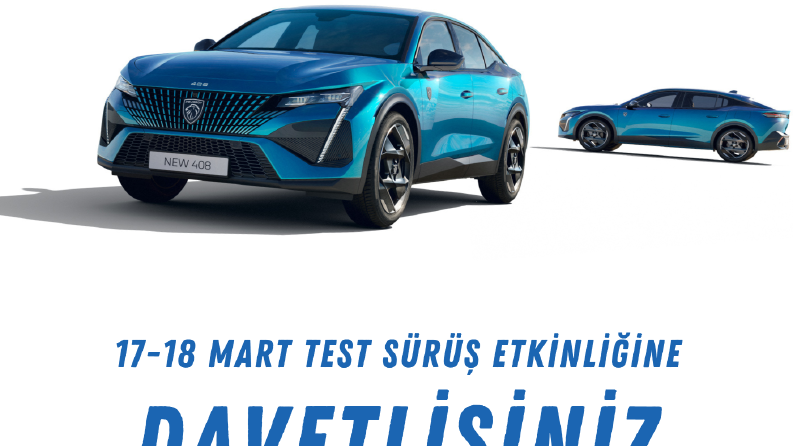 Peugeot Etkinlik Afişi Tasarımı