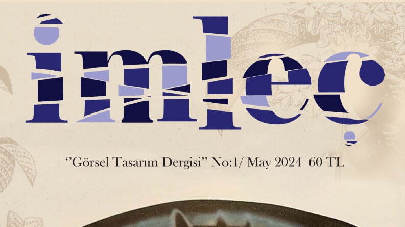 “İmleç” Görsel Tasarım Dergisi Kapağı