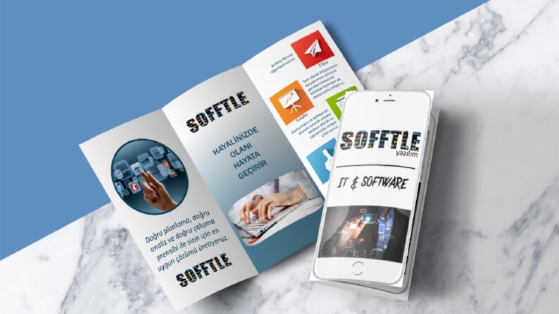 Sofftle Yazılım Broşür Tasarımı