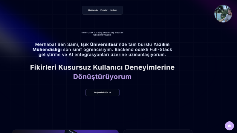 Yapay Zeka Destekli Modern Web ve Finans Projelerim