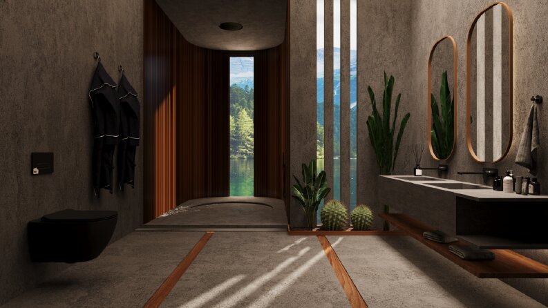 Modern Banyo Konsepti
