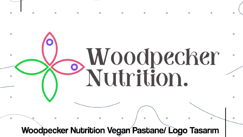 Woodpecker Nutrition Vegan Pastane/ Logo Tasarımı