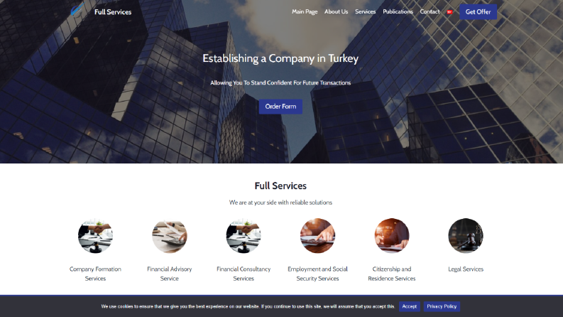 Harika Bir Kurumsal Web Sitesi