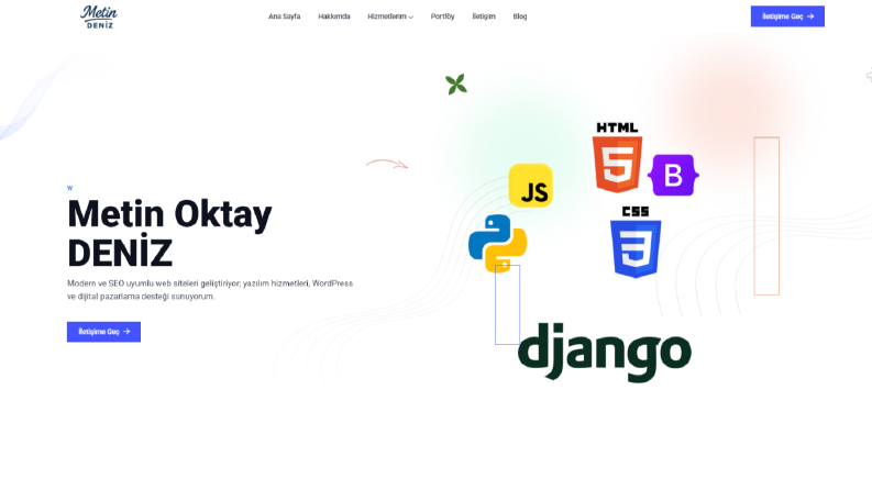 Kişisel Web Sitem