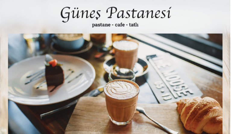 Pastane Katalog Tasarımı