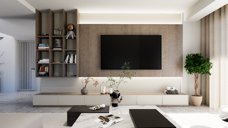 K BLOK VİLLA İÇ MEKAN TASARIMI - RENDER