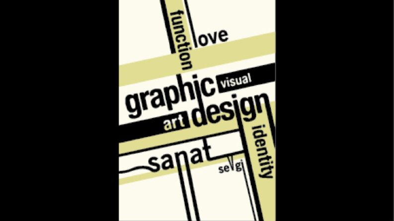 tipografik afiş