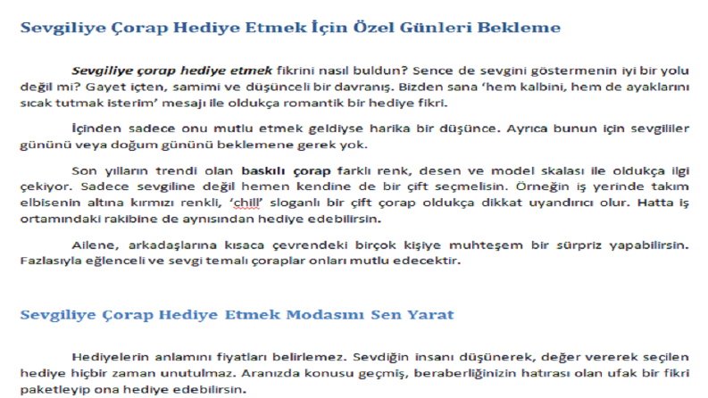 E-Ticaret İçin Blog Yazısı