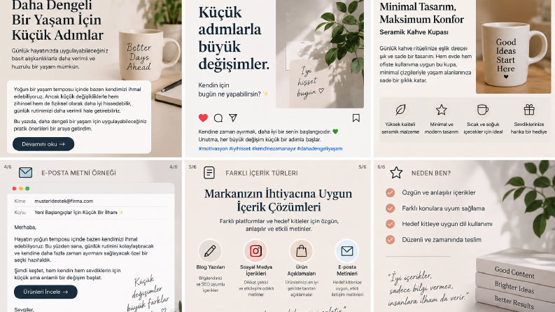 Metin Yazarlığı ve İçerik Üretimi