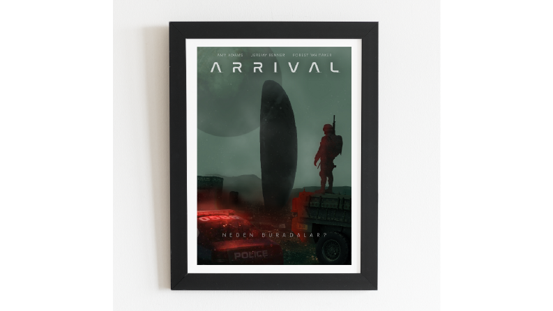 Arrival Film Afişi Tasarımı