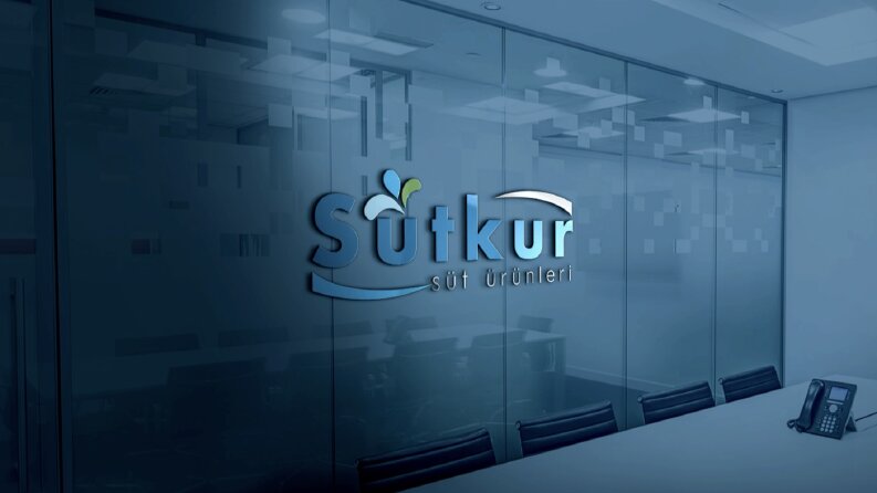 Sütkur Süt Ürünleri Logo Tasarımı