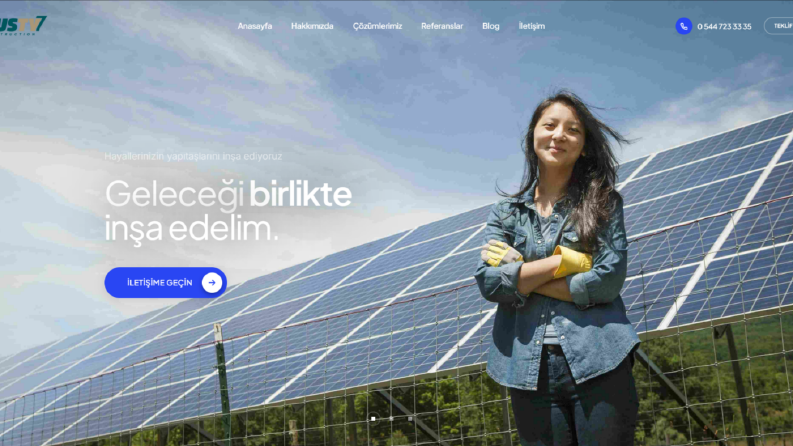 Trusty tr Web site Tasarımı