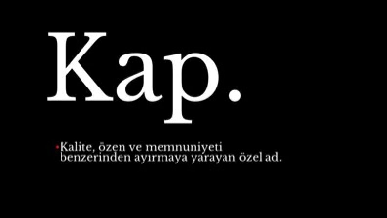 Kap. Logo tasarımı