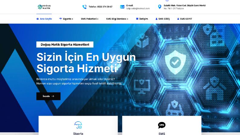 Doğuş Matik Kurumsal Web Site Tasarımı
