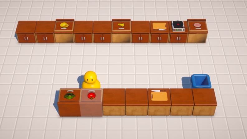 Kitchen Chaos benzeri projemiz