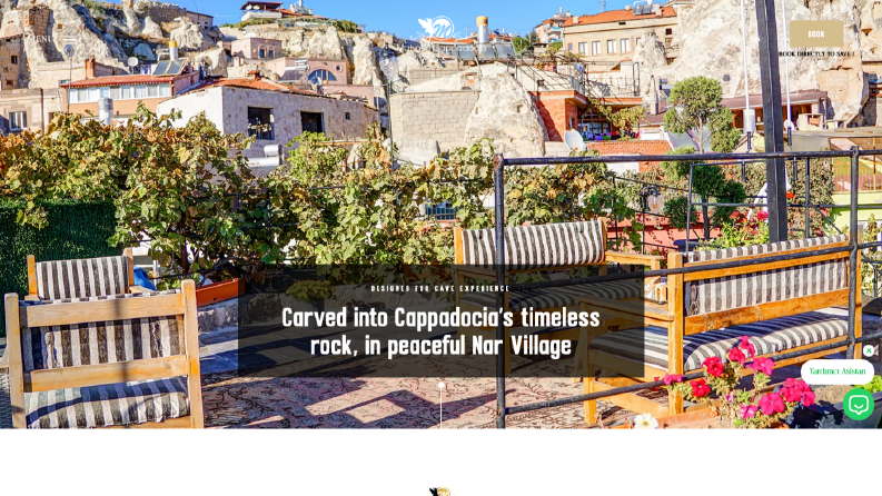 Mahperi Cappadocia Hotel - Website Geliştirme