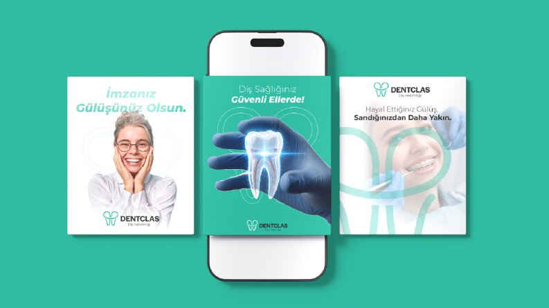Dentclas Sosyal Medya Görselleri